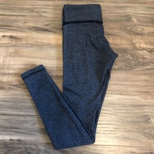 Lululemon wunder under pants herringbone Sz 4